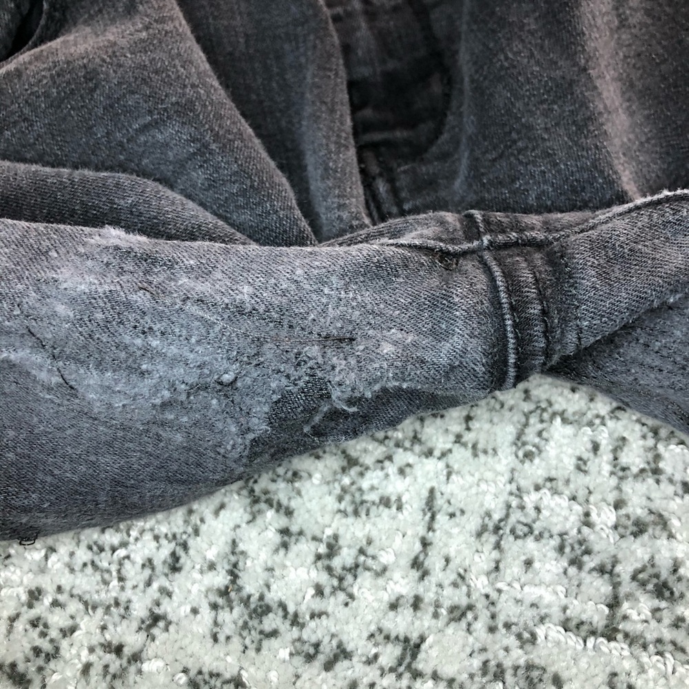 American Eagle Black Super Stretch Skinny Jeans - Picture 11 of 15